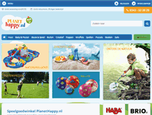 Tablet Screenshot of planethappy.nl